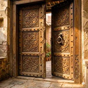 antique-carved-wooden-door-pakistan