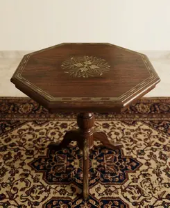 hexagonal-brass-inlay-table