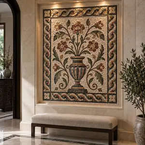 marble-mosaic-art-classic-floral