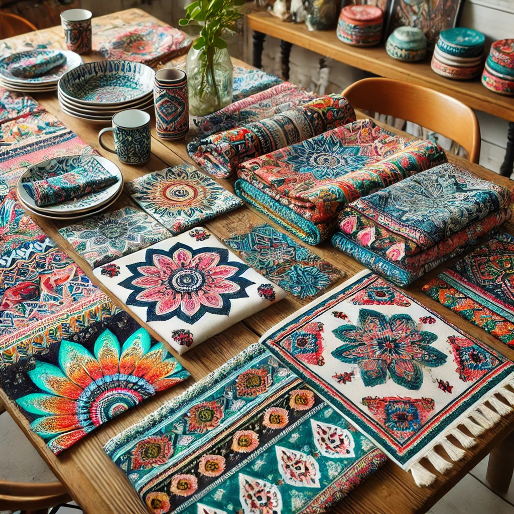 boho-table-covers-and-napkins