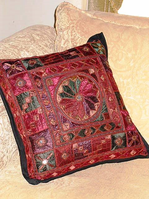 embroidered-cushion-red-on-black embroidered-cushion-red-on-black