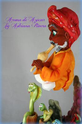 Snake Charmer of Pakistan by Adriana Rivera from Spain