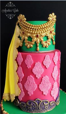 Pakistani Bride Dress by Auriela