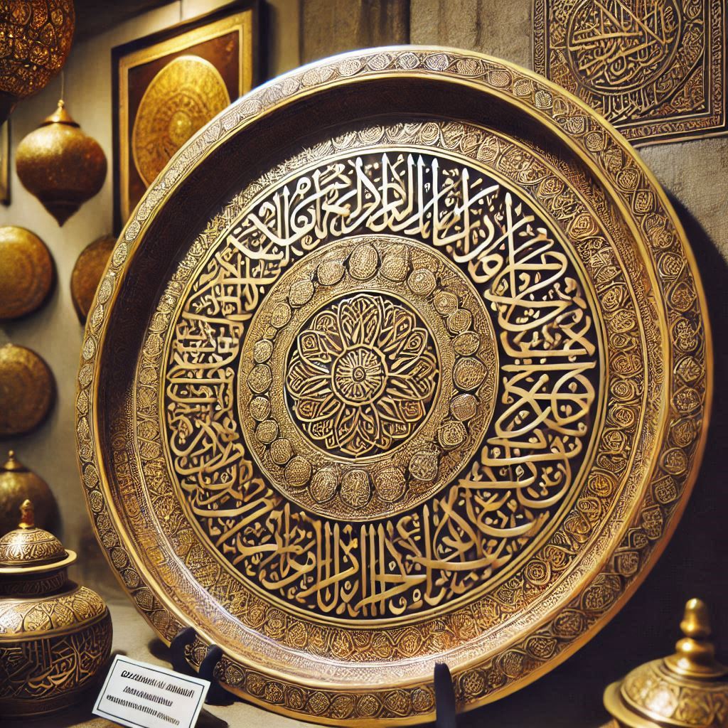 Brassware Calligraphic Plate brassware-calligraphic-plate