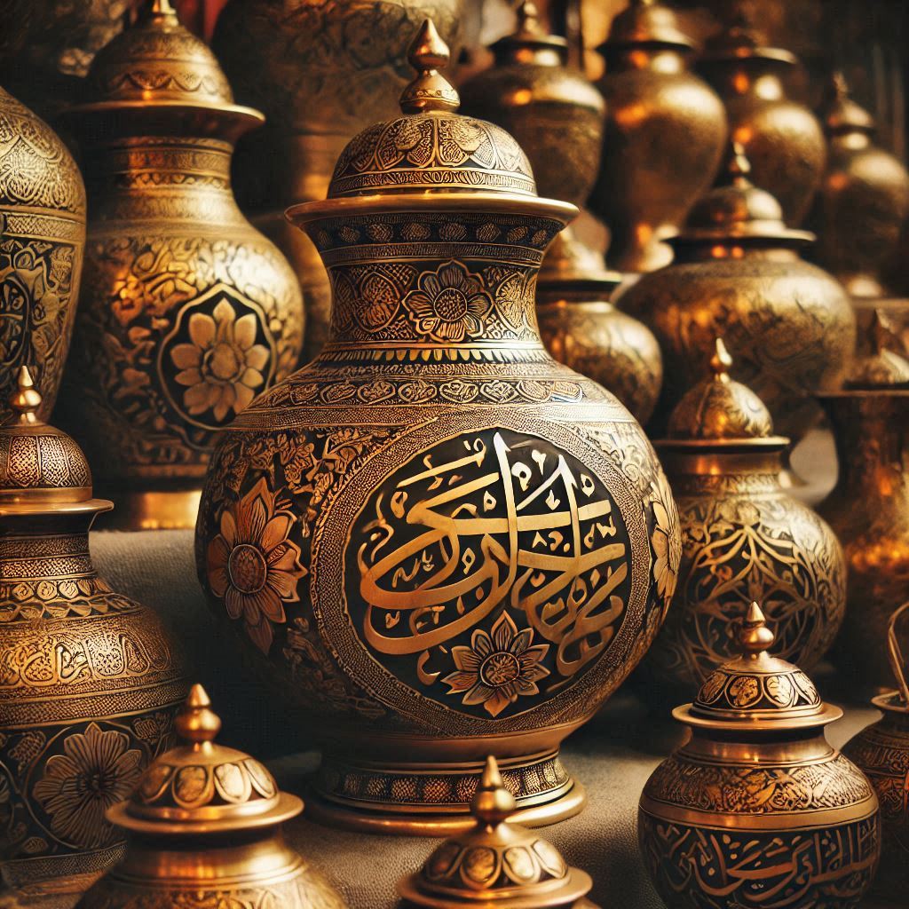 Brassware Calligraphic Vases brassware-calligraphic-vase-3