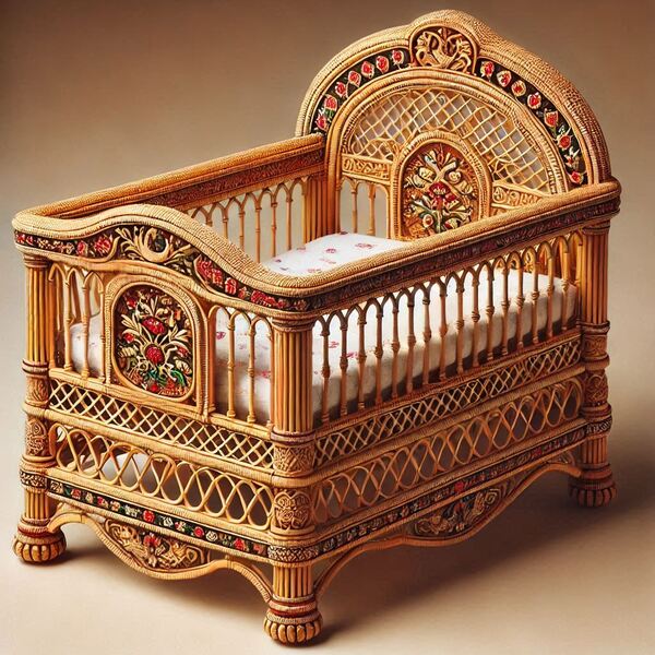 Cane Baby Cot cane-cot-3