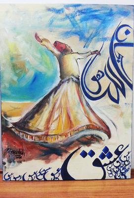 Sufi Darwesh by Ghanasha's Art