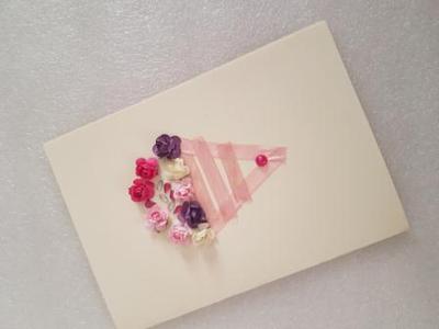 Ribbons and Flowers By The Envelope Stand