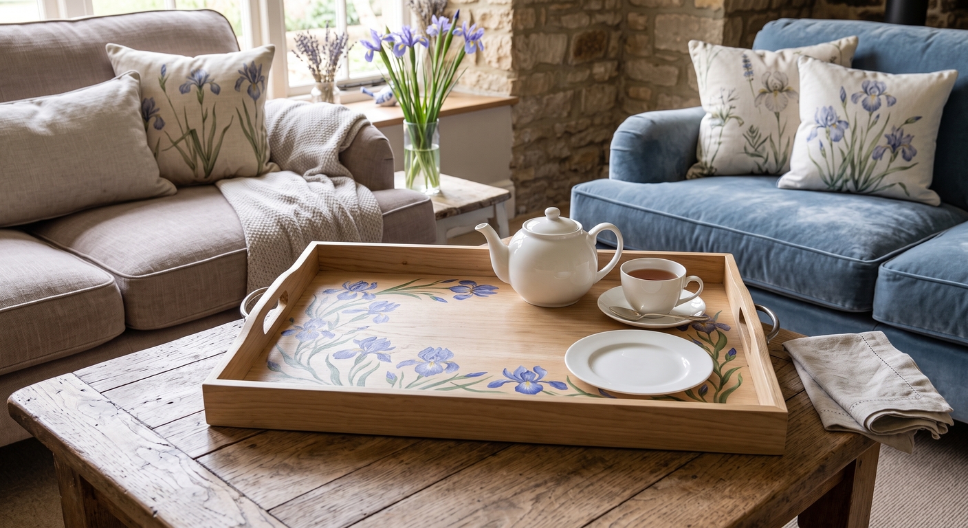 hand-painted-serving-tray-iris