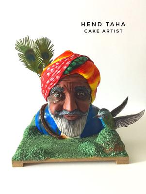 Pakistani Tribal Man by Hend Taha from Egypt