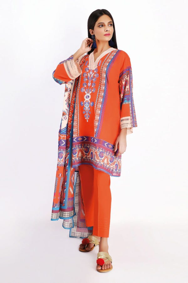 khaadi-lawn-orange-suit khaadi-lawn-orange-suit