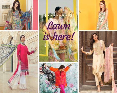 Pakistani lawn material sale
