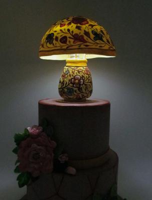 Camel Skin Lamp, Pakistan by Maria Teresa From Italy