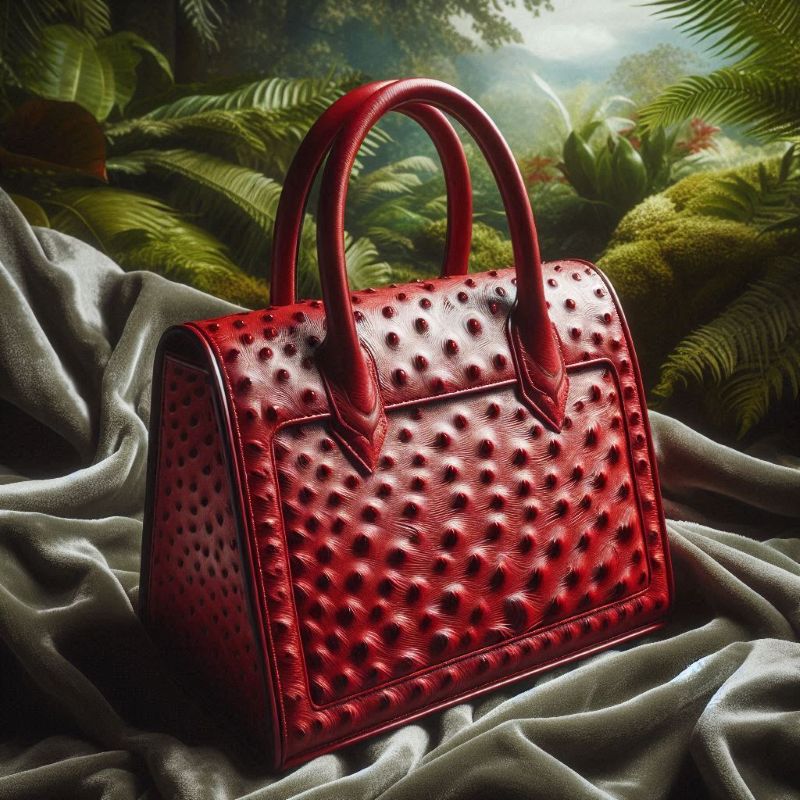 ostrich-skin-handbags-red-1