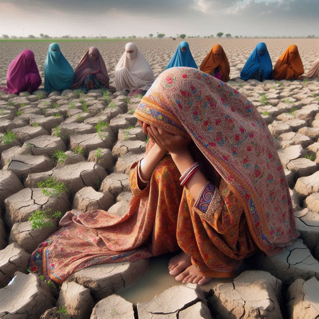 Women of Rural Pakistan-Sindh-When faced with the Drought women-of-rural-pakistan-sindh-drought-2