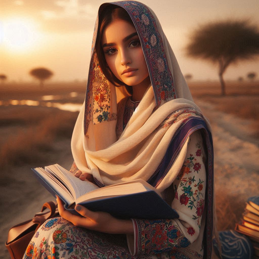 Women of Rural Pakistan-Sindh-College Student women-of-rural-pakistan-sindh-education-3