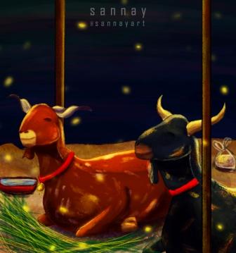 Eid ul Adha Fan Art by Sannayart