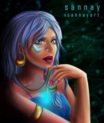 Kida Fan Art by Sannayart
