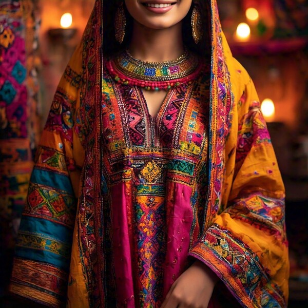 Sindhi Embroidery Suit-2