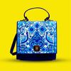 Hand Painted Multan Art Crossbody Bag by BLENDS
