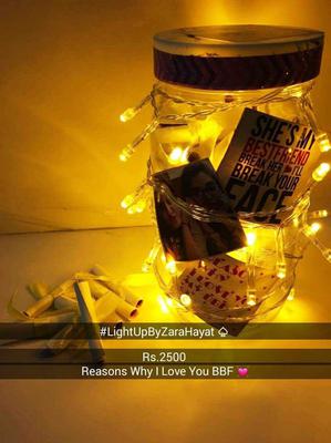 Light-up Jar from Light-up by Zara Hayat