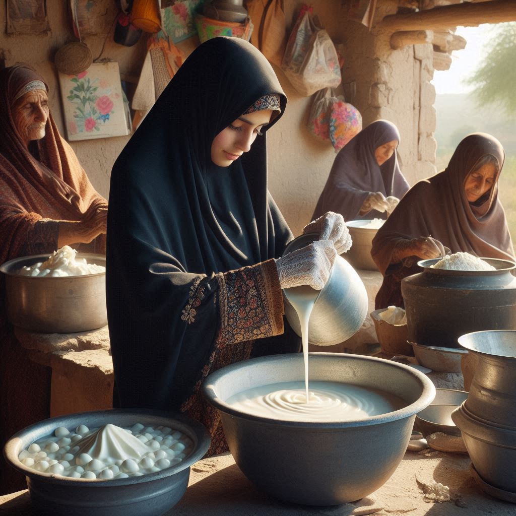 women-making-milk-products-4