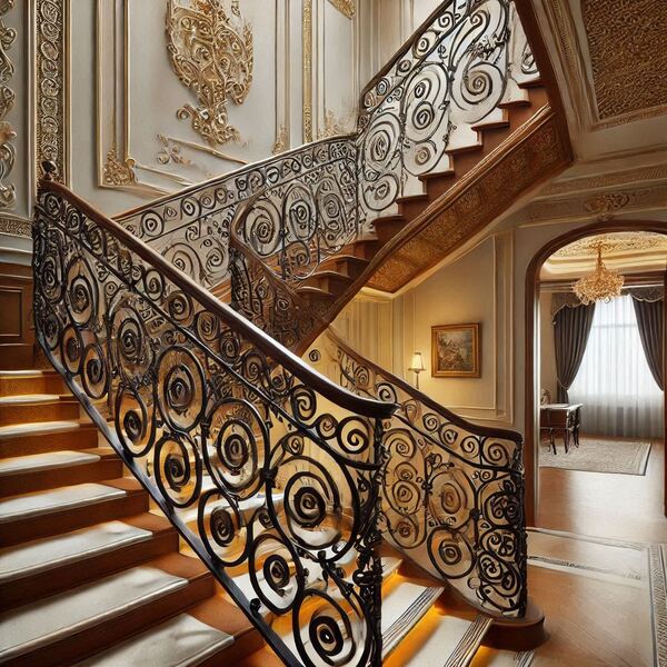 wrought-iron-staircase-railing-4 wrought-iron-staircase-railing-4