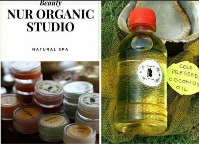 Cold Pressed Coconut Oil by Nur Organic Studio
